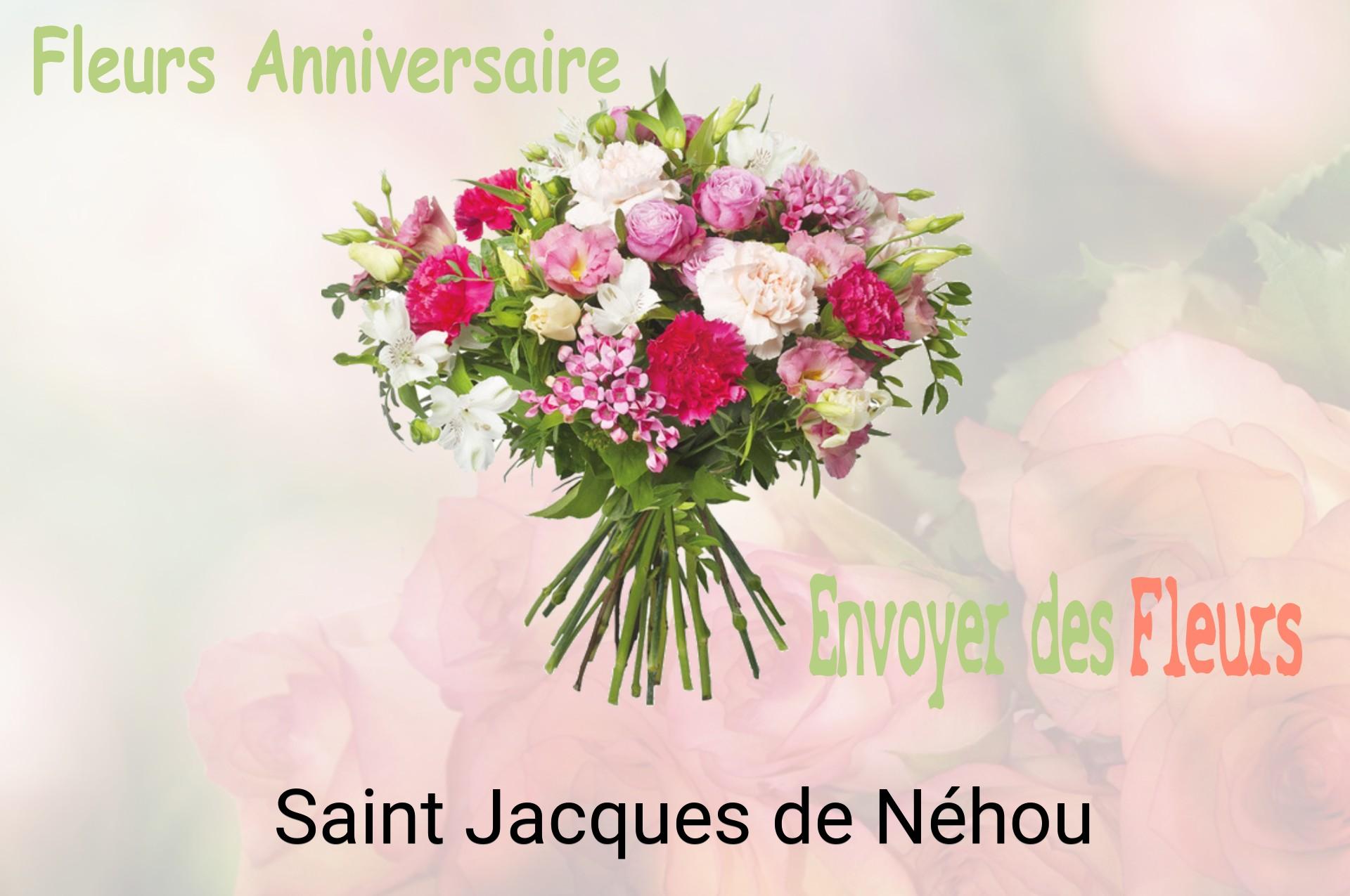 Bouquet de fleurs d’anniversaire livré à Saint-Jacques-de-Néhou